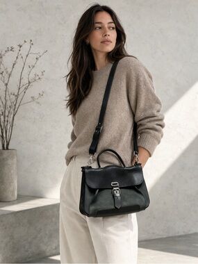 Graf Lantz Frankie Crossbody Nubuck Leather